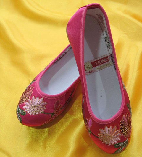 Delicate Floral Embroidery Shoes (RM)